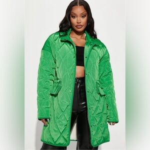 NEW Fashion Nova Quilted Jacket